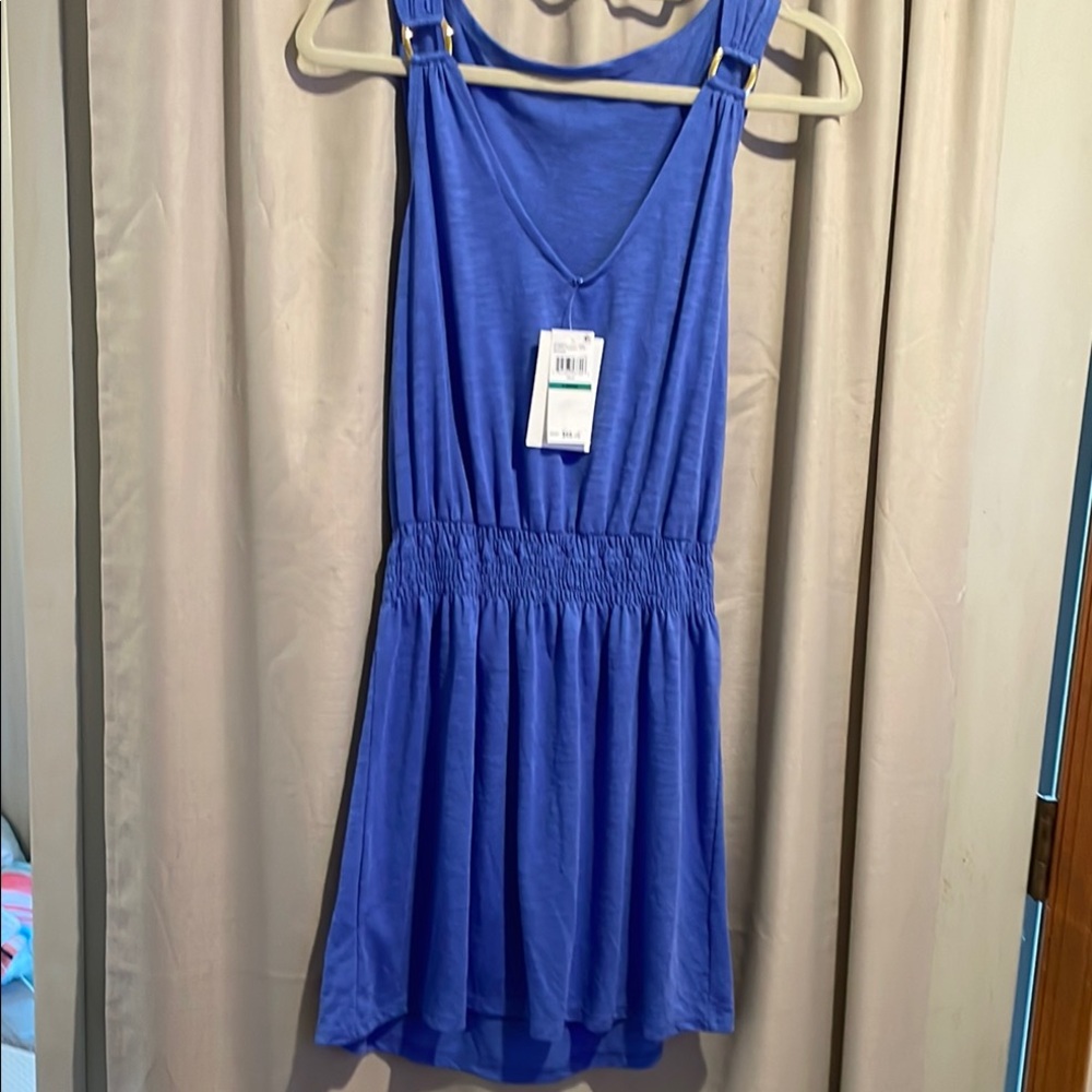 Periwinkle Breezy Badics Dress NWT Becca
